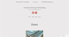 Desktop Screenshot of donahuepainting.com